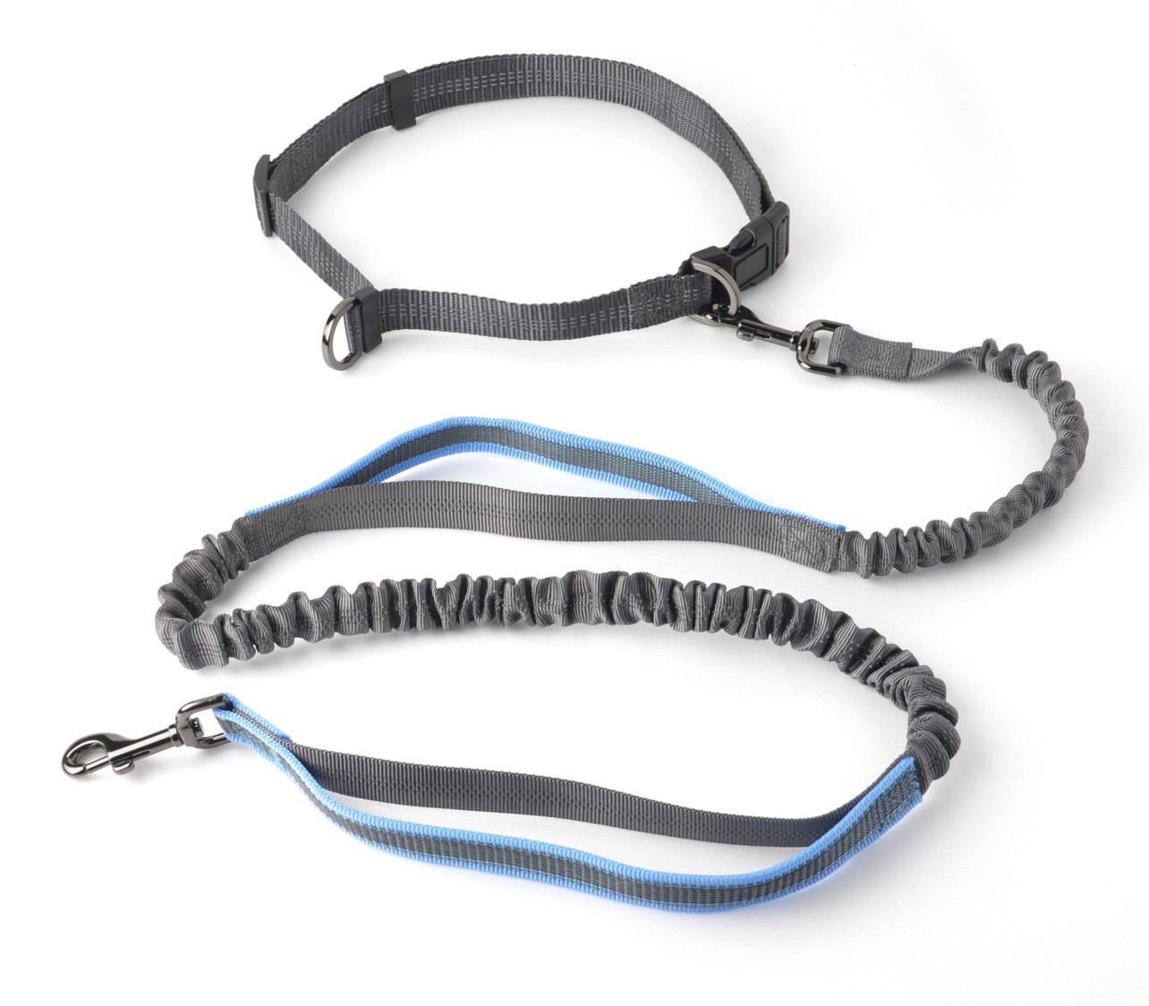 Hands Free Jogging Leash (Anti-slip and Reflective Webbing)